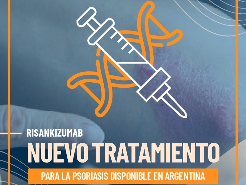 RISANKIZUMAB nuevo tratamiento para la psoriasis ya aprobado en Argentina