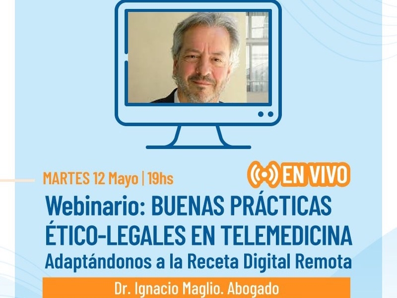 Webinario: Buenas Prácticas ético-legales en telemedicina