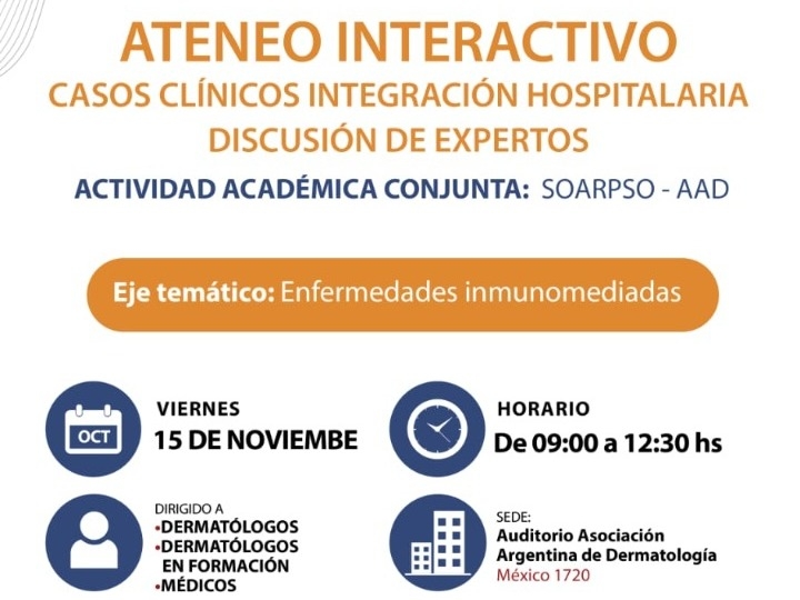 Ateneo Interactivo: Casos Clínicos integración hospitalaria - discusión de expertos